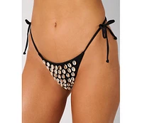 WeWoreWhat Women's Tie Bottom