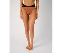 WeWoreWhat Women's Belted Twist High Rise Bottom