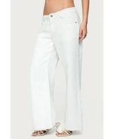 Edikted Women's Roman Low Rise Slouchy Jeans