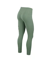 Nike Women's Sage Green Michigan State Spartans Zenvy Performance Leggings