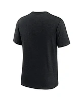 Nike Men's Black Atlanta Falcons Overlap Lockup Tri-Blend T-Shirt