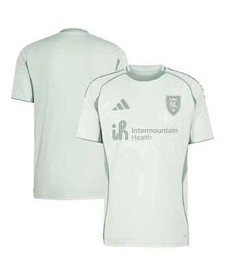 Adidas Men's Light Green Real Salt Lake 2025 One Planet Pre-Match Jersey