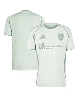 Adidas Men's Light Green Real Salt Lake 2025 One Planet Pre-Match Jersey