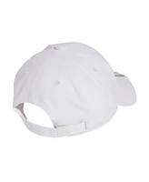 Adidas Men's and Women's White Real Madrid 3-Stripe Dad Adjustable Hat