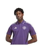 Adidas Men's Purple Manchester United 2025/26 Training Polo Shirt