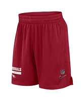 Nike Men's Cardinal Arizona Cardinals 2024 Sideline Performance Mesh Shorts