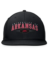 Top of the World Men's Black Arkansas Razorbacks Bullpen Snapback Hat
