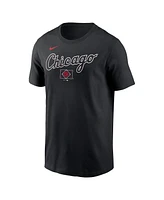 Nike Men's Black Chicago White Sox City Connect Wordmark T-Shirt