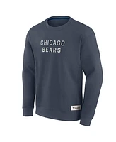 Fanatics Men's Navy Chicago Bears Elements Future Ground Lettering Pullover Sweatshirt