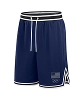 Fanatics Men's Navy Team Usa Future Ground Shorts