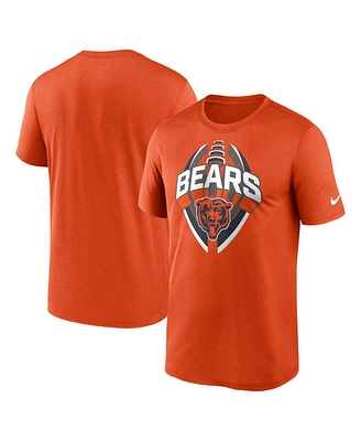 Nike Men's Orange Chicago Bears Legend Icon Performance T-Shirt