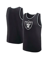Logo Athletic Men's Black Las Vegas Raiders Unmatched Success Tank Top