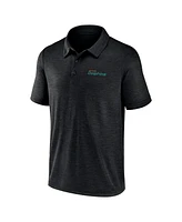 Logo Athletic Men's Black Miami Dolphins Unstoppable Polo Shirt