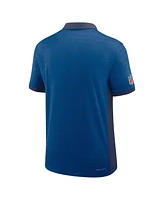 Nike Men's Royal Indianapolis Colts Sideline Victory Stripe Performance Polo Shirt