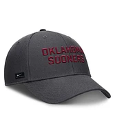 Nike Men's Black Oklahoma Sooners Rise Practice Adjustable Hat