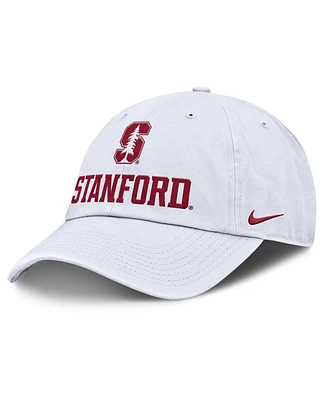 Nike Men's White Stanford Cardinal 2025 Sideline Club Adjustable Hat