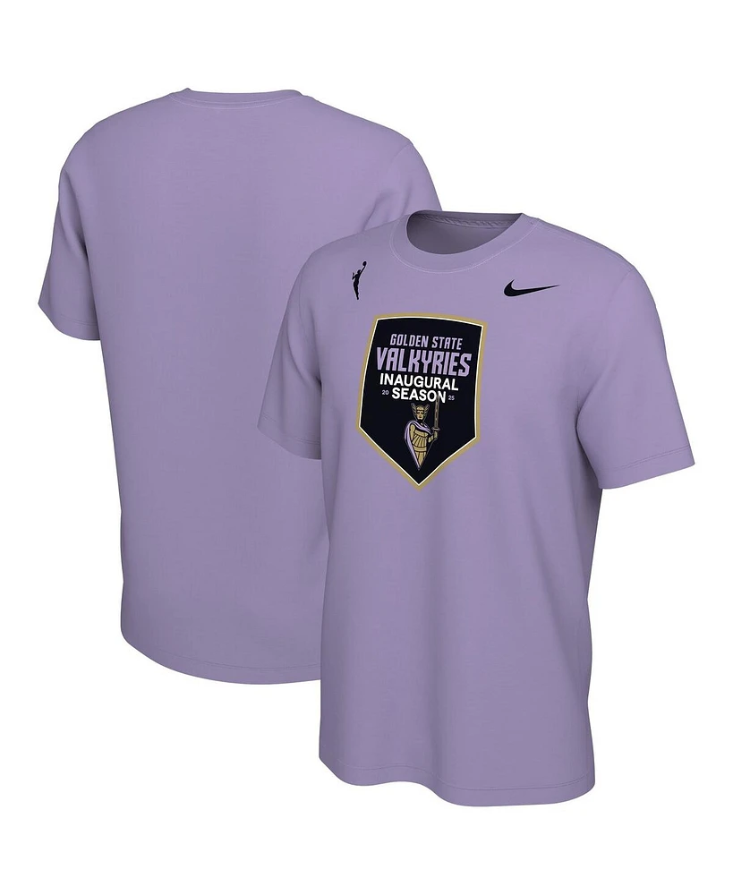 Nike Men's and Women's Violet Golden State Valkyries 2025 Inaugural Season Crest T-Shirt
