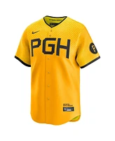 Nike Men's Paul Skenes Gold Pittsburgh Pirates City Connect Limited Player Jersey