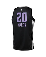 Nike Big Boys and Girls Kate Martin Eclipse Black Golden State Valkyries Explorer Edition Player Jersey