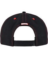 Lids Men's Black Spider-Man Big Print A-Frame Snapback Hat