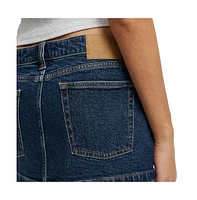 Cotton On Women's Micro Low Denim Skirt