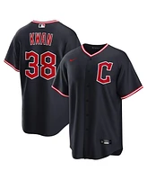 Nike Men's Steven Kwan Navy Cleveland Guardians Alternate Replica Jersey