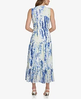 Dkny Women's Tie-Dyed Midi Dress