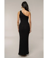 Jluxlabel Women's Fringe Knit Maxi Dress