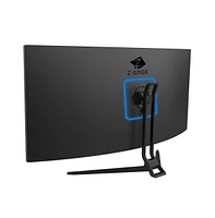 Z-edge 34" Ultra Wide 2K Curved Gaming Monitor, 21:9 Uwqhd 3440x1440, 165Hz, 1ms, FreeSync, Hdmi x2, DisplayPort x2, Pbp & Pip Mode