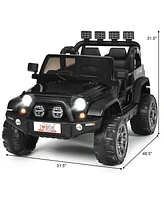 12V 2 Seater Kids Ride On Car with Storage Room