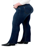 Seven7 Plus Tummy Less Bootcut Jeans