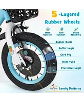 14 Inch Kids Bike for 3-8 Years Old Sport Bicycle with Adjustable Handlebar and Saddle