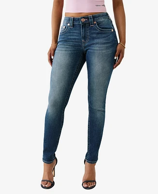 True Religion Women's Jennie Buddha Pocket Skinny Jeans