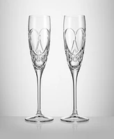 Waterford True Love Toasting Flute, Set of 2