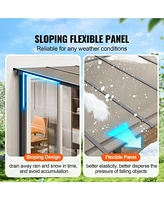 Slickblue Lean to Gazebo for Patio Hard Top Pergola Aluminum Frame