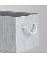 WeThinkStorage 20L Folding Fabric Storage Bin w/Rope Handle - Clay