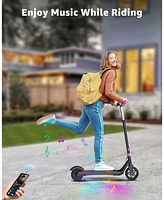 Gyroshoes H30 Max Electric Scooter for Kids, Led Dispaly, 150W Powerful Motor, Dual Brake System, Adjustable Height and Speed, Best Presents for Kids