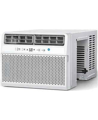 Zafro 12,000 Btu Window Ac Quiet Energy Efficient Cools up to 550 SqFt 6 in 1 Modes 3 Fan Speeds Remote Control Touch Panel for Home or Office