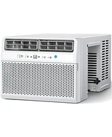 Zafro 12,000 Btu Window Ac Quiet Energy Efficient Cools up to 550 SqFt 6 in 1 Modes 3 Fan Speeds Remote Control Touch Panel for Home or Office