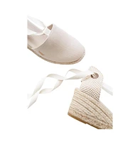 Escala Canvas Espadrille Wedges