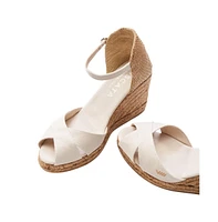 Aiguablava Canvas Espadrille Sandal Wedges