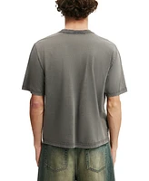 Cotton On Men's Cropped Fit Music T-Shirt