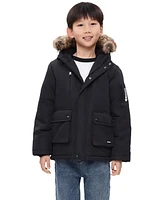 Rokka&Rolla Big Boys Parka Jacket with Insulated Hood