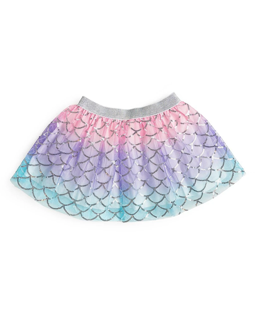 Sweet Wink Baby Girls Sparkling Mermaid Tutu Skirt