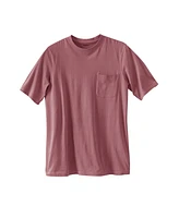 KingSize Big & Tall Shrink-Less Lightweight Pocket Crewneck T-Shirt