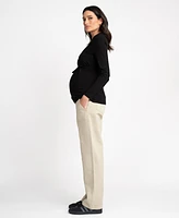 Seraphine Women's Maternity Cut Out Wrap Top