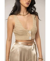 Jluxlabel Women's Salmah Crochet Top