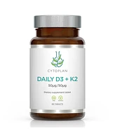 Cytoplan Daily Vitamin D3 & K2 60 (caps) Usa