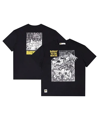 Freeze Max Men's Black Batman Comics I Am The Night T-Shirt