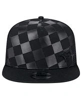 New Era Men's Black Toronto Blue Jays Score Check 9FIFTY A-Frame Trucker Snapback Hat